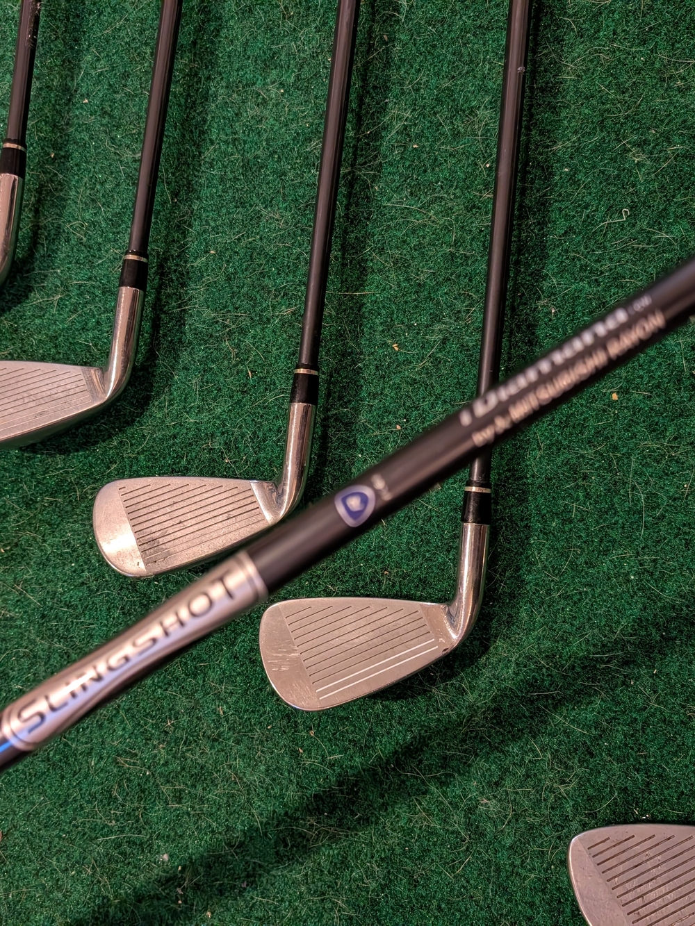NIKW Slingshot Black Golf Irons